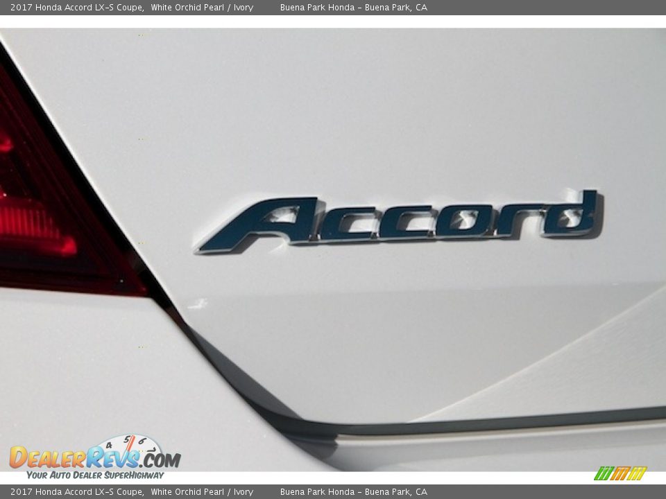 2017 Honda Accord LX-S Coupe White Orchid Pearl / Ivory Photo #3