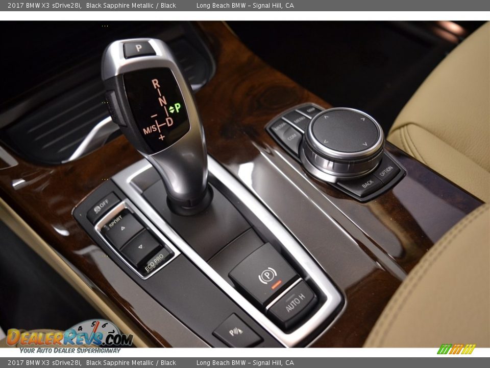 2017 BMW X3 sDrive28i Black Sapphire Metallic / Black Photo #12