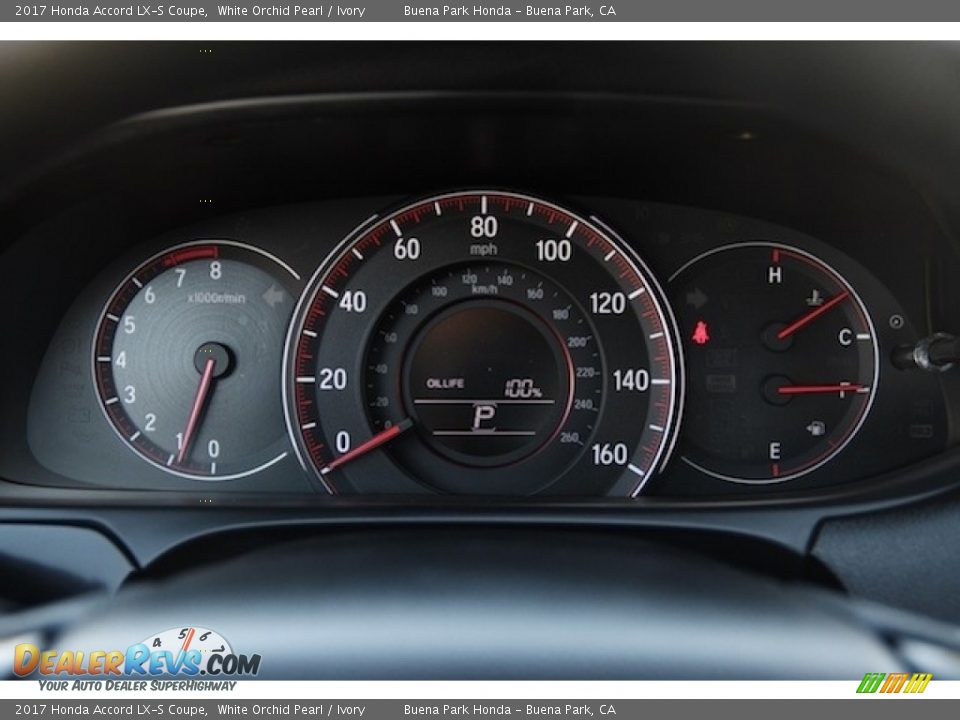 2017 Honda Accord LX-S Coupe White Orchid Pearl / Ivory Photo #13