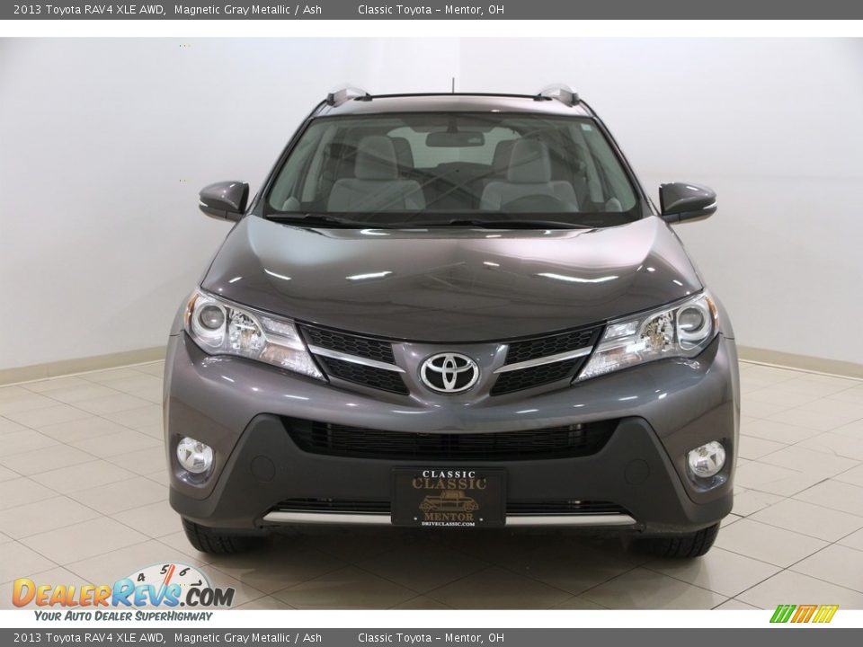 2013 Toyota RAV4 XLE AWD Magnetic Gray Metallic / Ash Photo #2