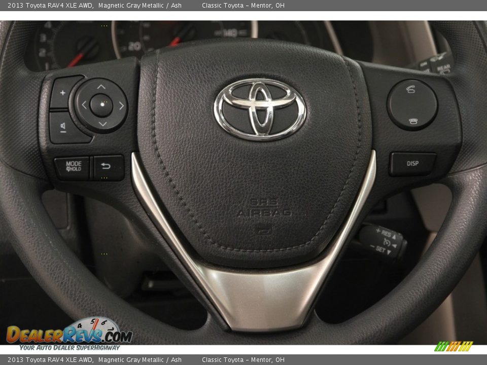 2013 Toyota RAV4 XLE AWD Magnetic Gray Metallic / Ash Photo #6