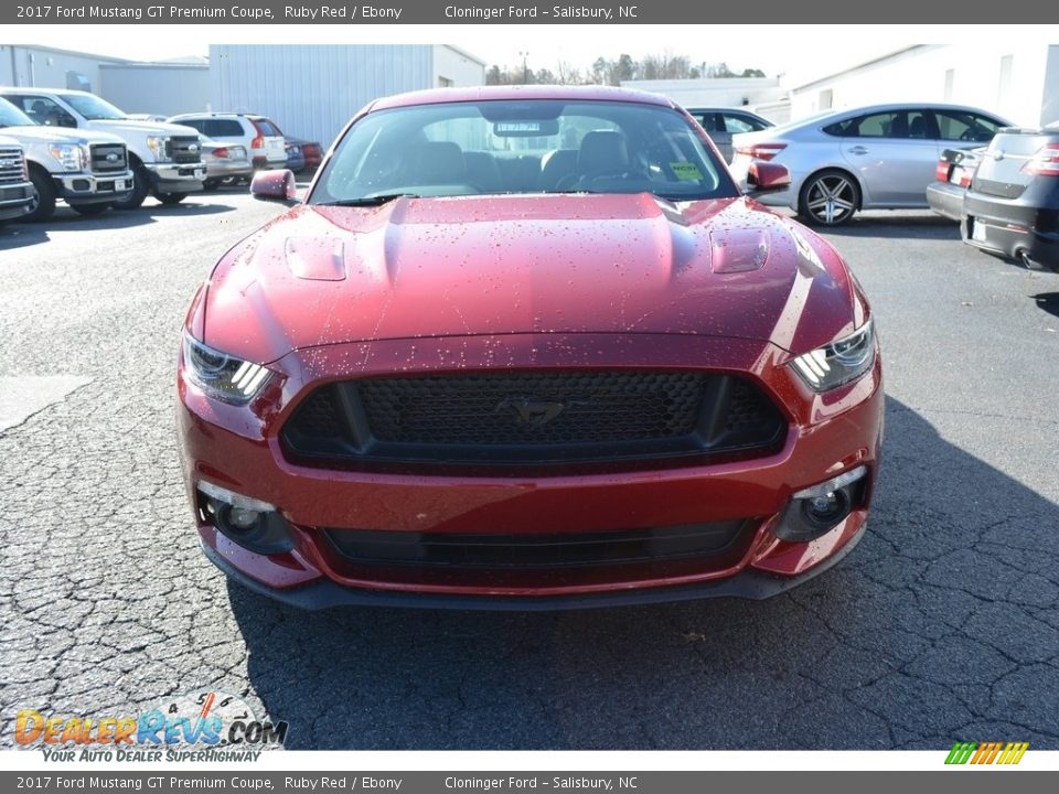 2017 Ford Mustang GT Premium Coupe Ruby Red / Ebony Photo #4