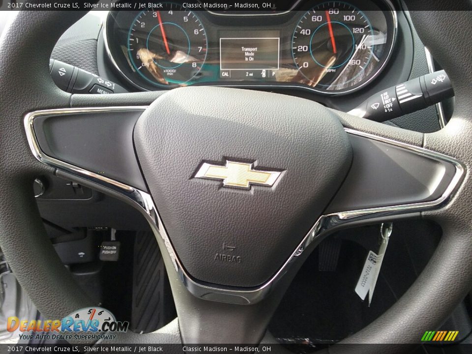 2017 Chevrolet Cruze LS Silver Ice Metallic / Jet Black Photo #5