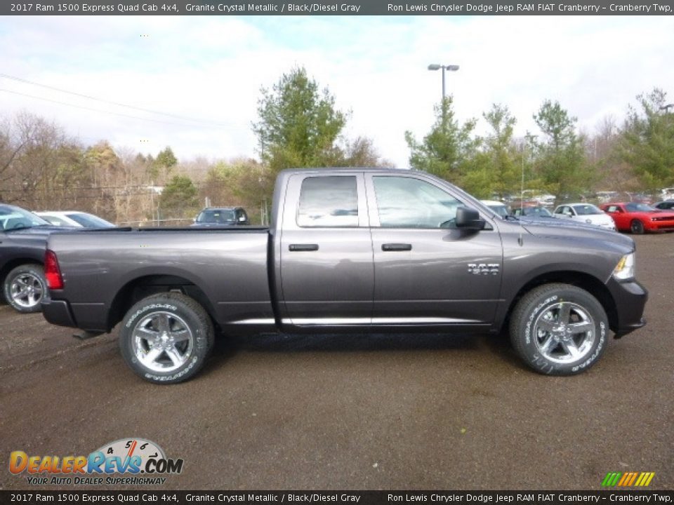 Granite Crystal Metallic 2017 Ram 1500 Express Quad Cab 4x4 Photo #9