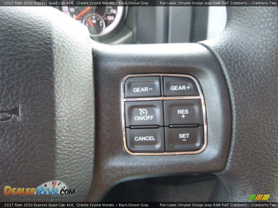 Controls of 2017 Ram 1500 Express Quad Cab 4x4 Photo #20