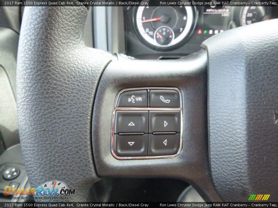Controls of 2017 Ram 1500 Express Quad Cab 4x4 Photo #21