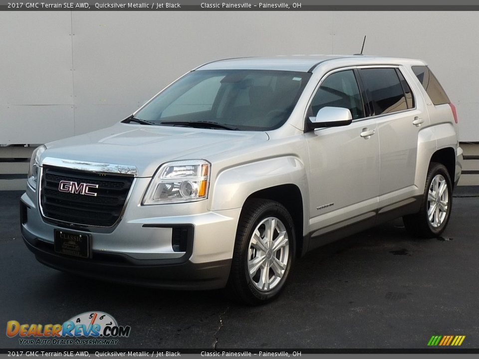 2017 GMC Terrain SLE AWD Quicksilver Metallic / Jet Black Photo #1