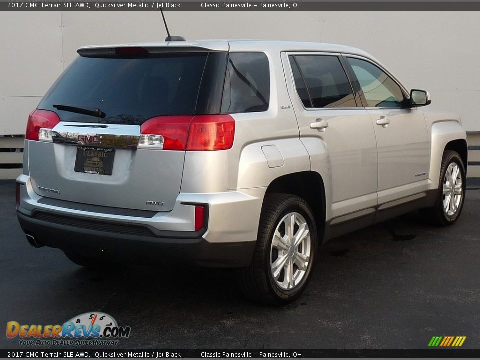 2017 GMC Terrain SLE AWD Quicksilver Metallic / Jet Black Photo #2