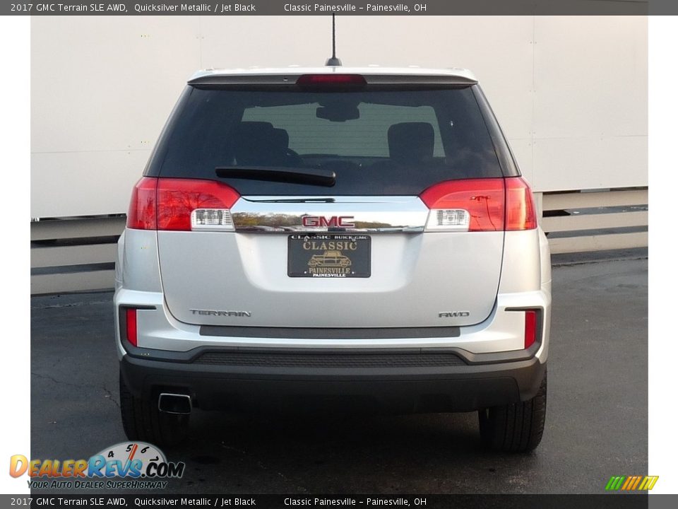 2017 GMC Terrain SLE AWD Quicksilver Metallic / Jet Black Photo #3