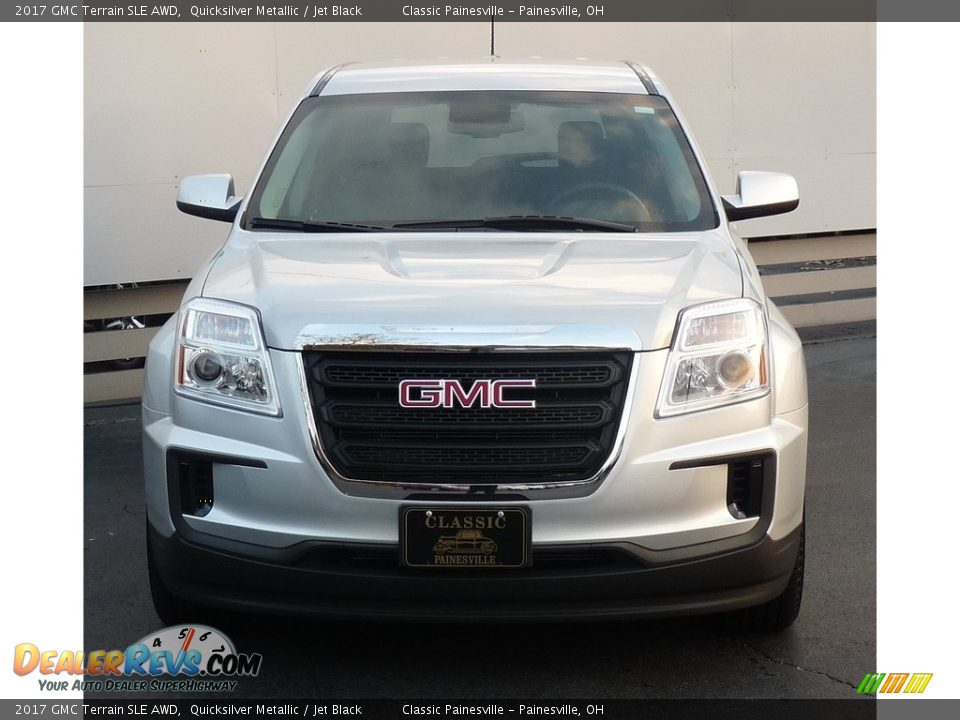 2017 GMC Terrain SLE AWD Quicksilver Metallic / Jet Black Photo #4