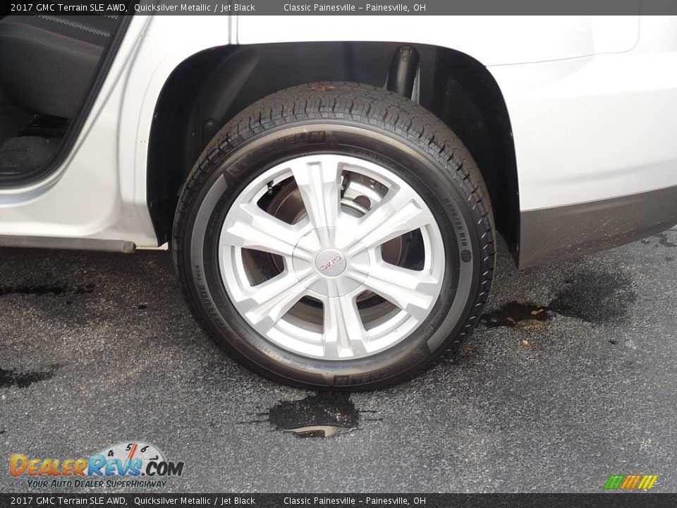2017 GMC Terrain SLE AWD Quicksilver Metallic / Jet Black Photo #5