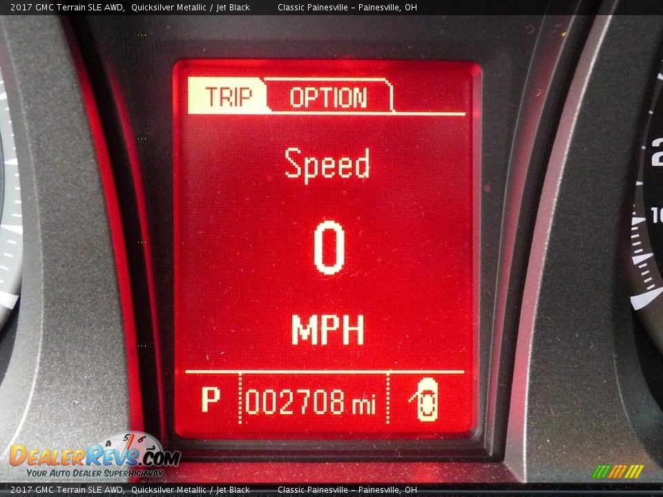 2017 GMC Terrain SLE AWD Quicksilver Metallic / Jet Black Photo #9