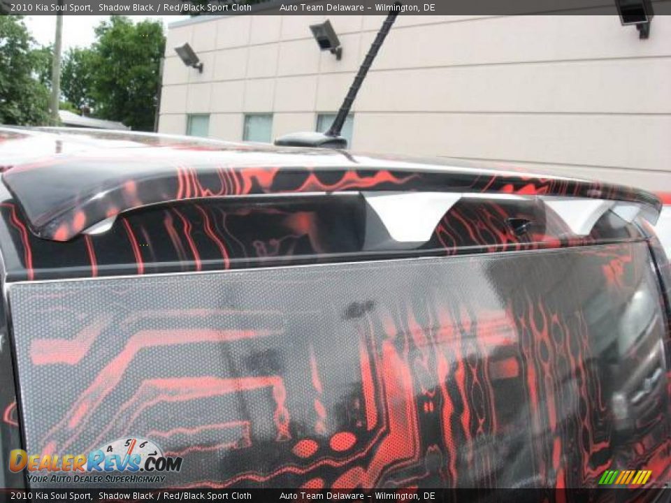 2010 Kia Soul Sport Shadow Black / Red/Black Sport Cloth Photo #14