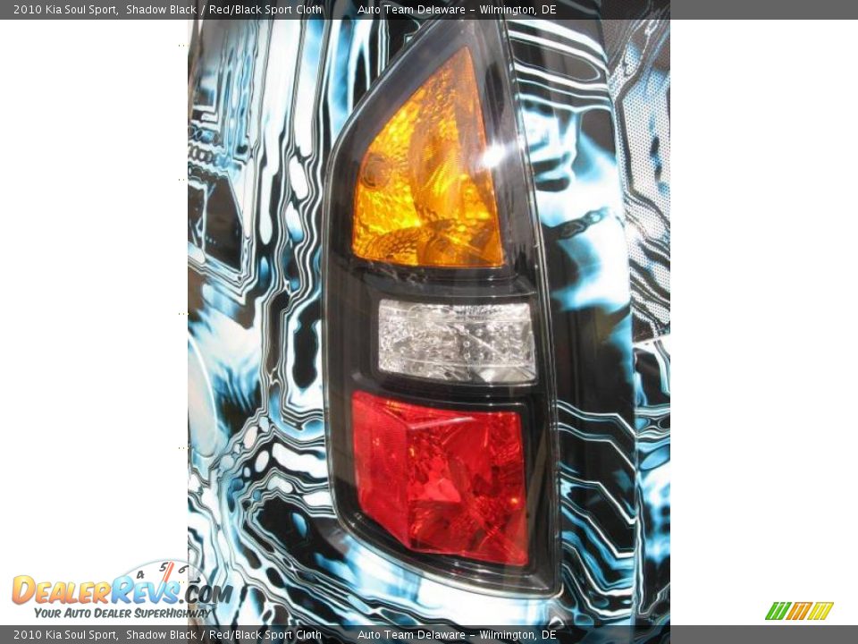 2010 Kia Soul Sport Shadow Black / Red/Black Sport Cloth Photo #15