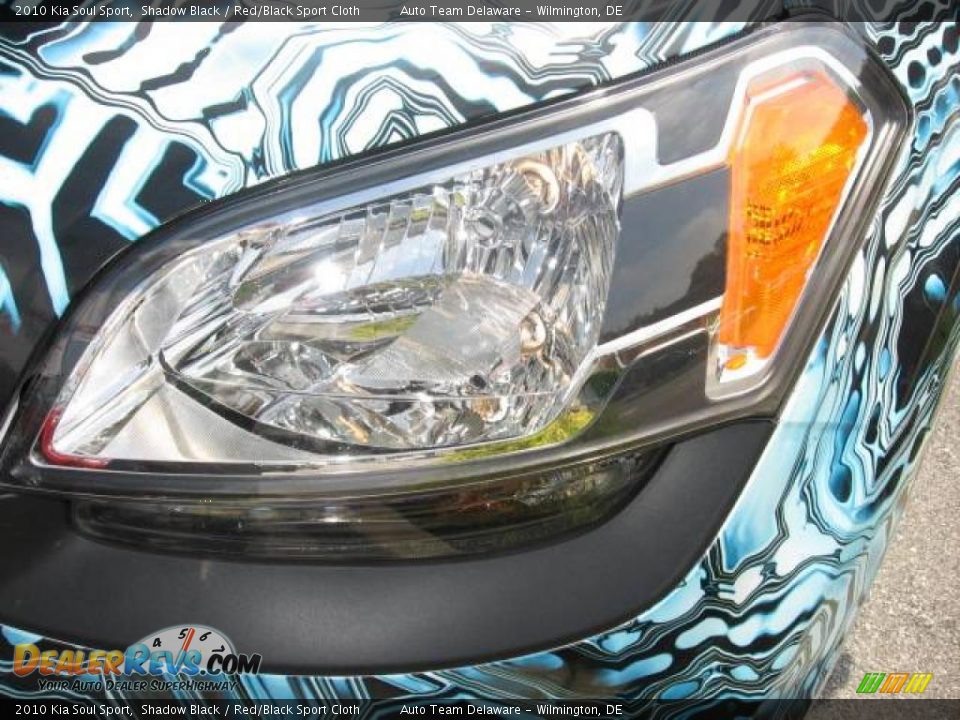 2010 Kia Soul Sport Shadow Black / Red/Black Sport Cloth Photo #16