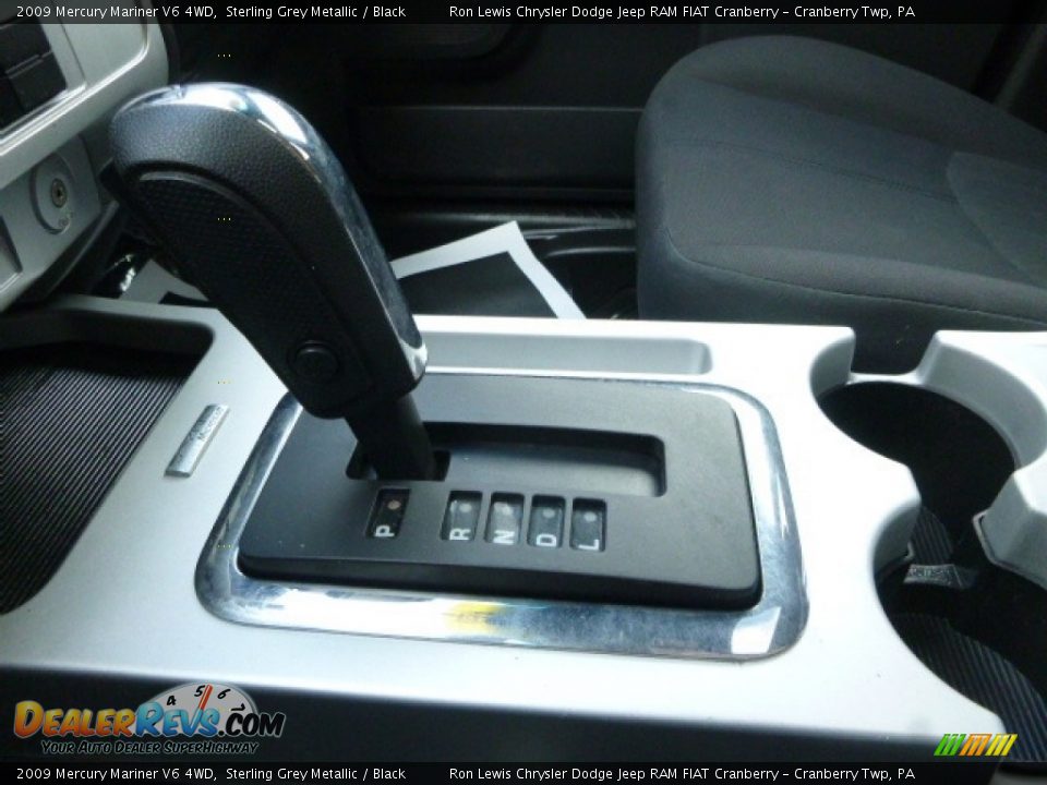 2009 Mercury Mariner V6 4WD Sterling Grey Metallic / Black Photo #20