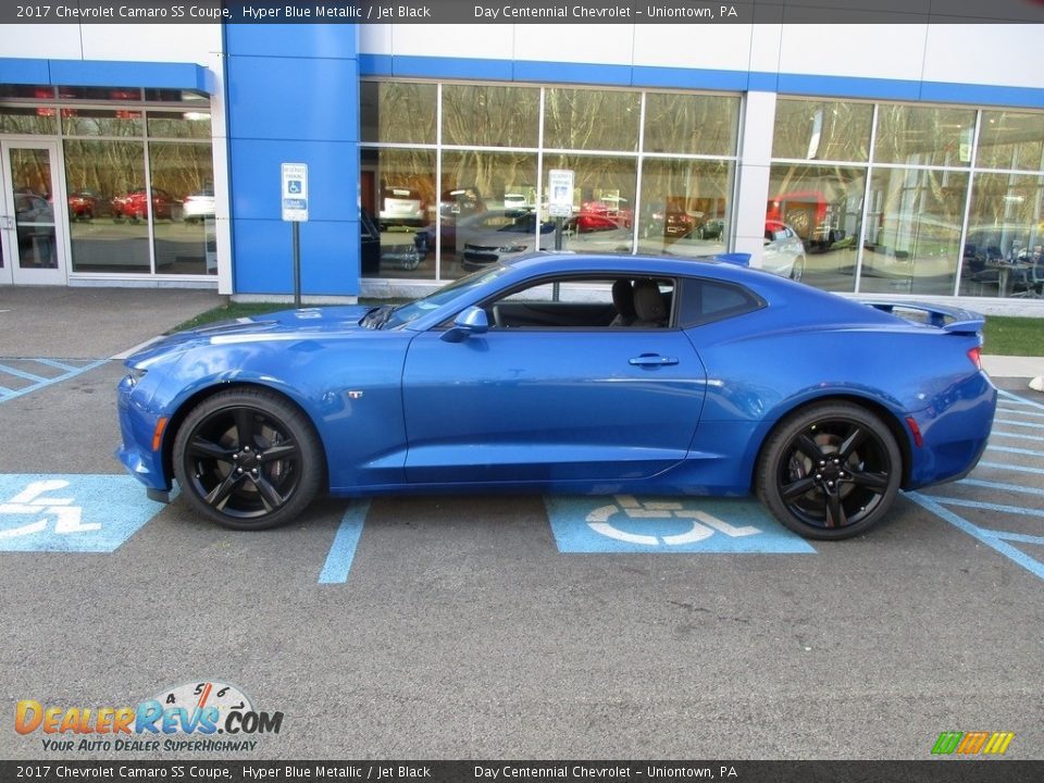 Hyper Blue Metallic 2017 Chevrolet Camaro SS Coupe Photo #2