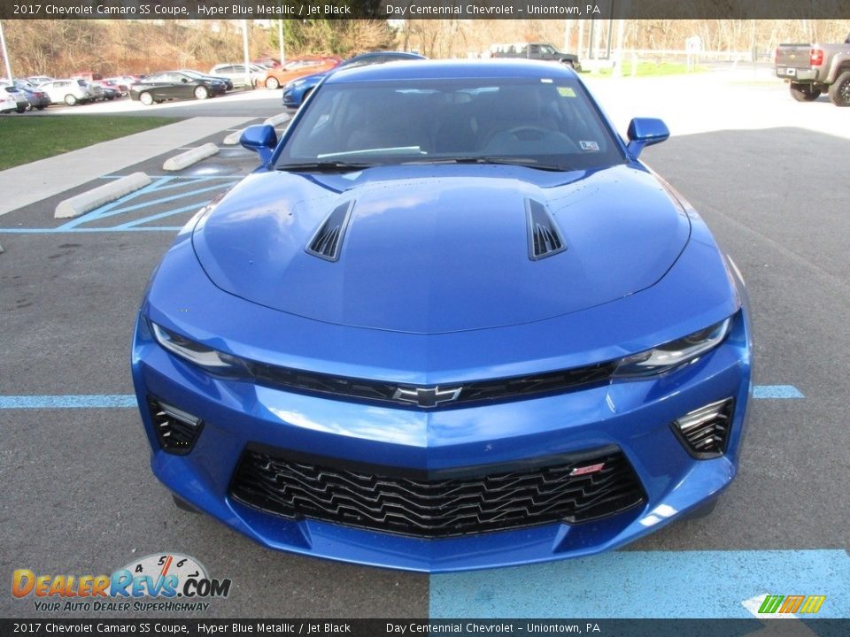 Hyper Blue Metallic 2017 Chevrolet Camaro SS Coupe Photo #8