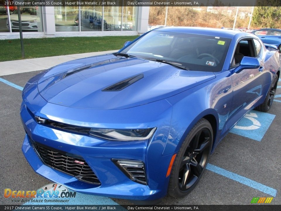 Hyper Blue Metallic 2017 Chevrolet Camaro SS Coupe Photo #9