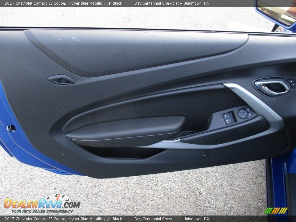 2017 Chevrolet Camaro SS Coupe Hyper Blue Metallic / Jet Black Photo #10
