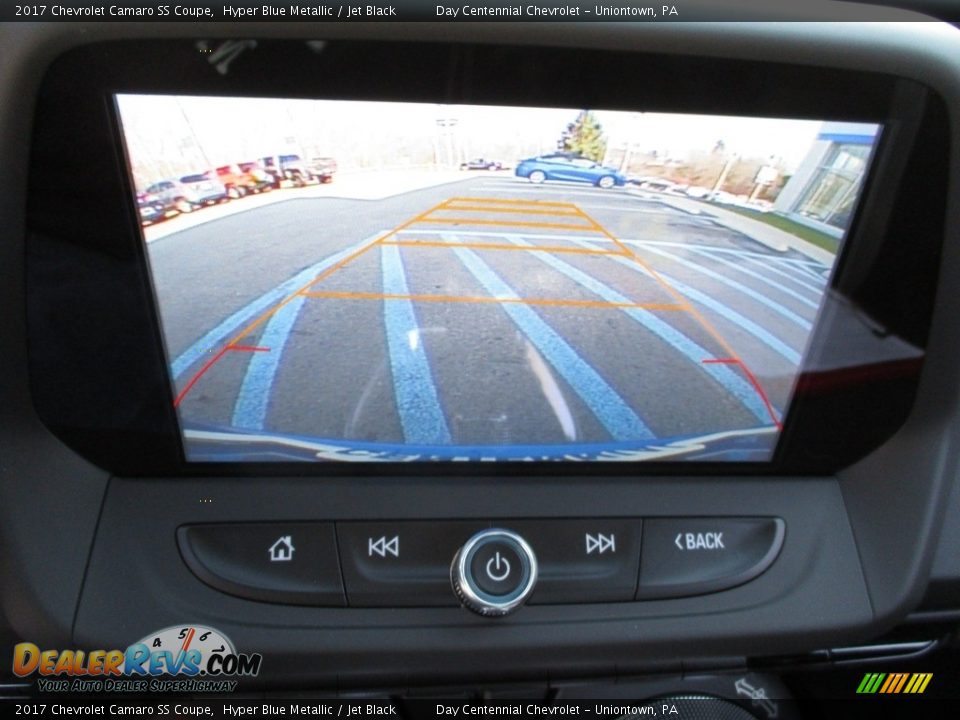 2017 Chevrolet Camaro SS Coupe Hyper Blue Metallic / Jet Black Photo #17