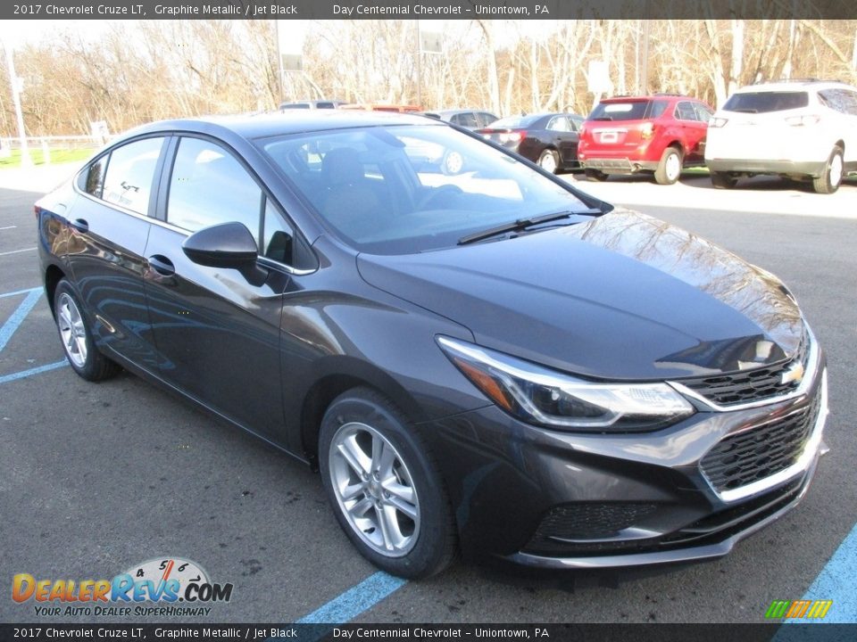 2017 Chevrolet Cruze LT Graphite Metallic / Jet Black Photo #8