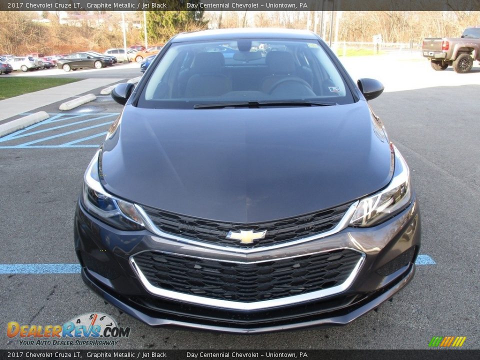 2017 Chevrolet Cruze LT Graphite Metallic / Jet Black Photo #9