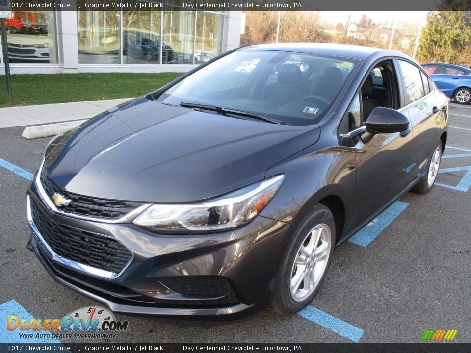 2017 Chevrolet Cruze LT Graphite Metallic / Jet Black Photo #10