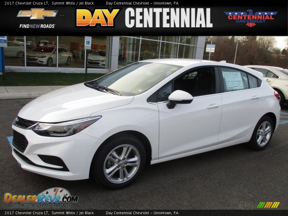 2017 Chevrolet Cruze LT Summit White / Jet Black Photo #1