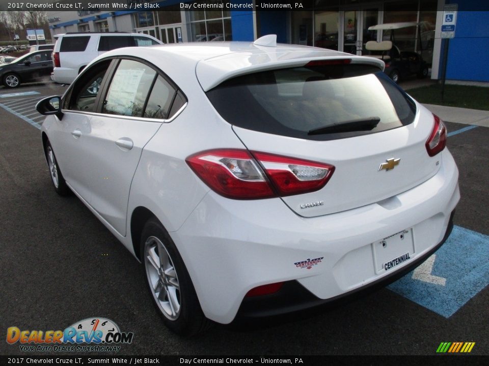 2017 Chevrolet Cruze LT Summit White / Jet Black Photo #4
