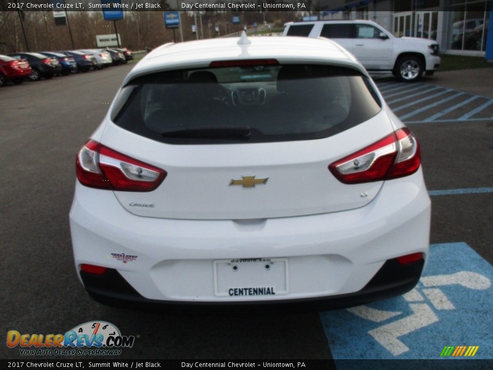 2017 Chevrolet Cruze LT Summit White / Jet Black Photo #5