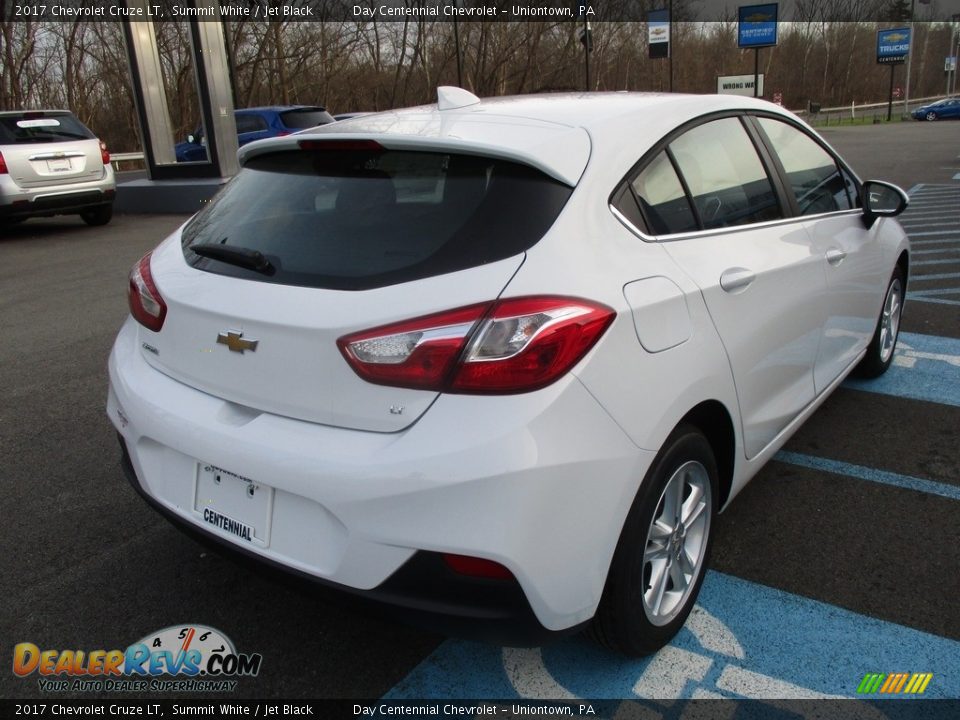 2017 Chevrolet Cruze LT Summit White / Jet Black Photo #6