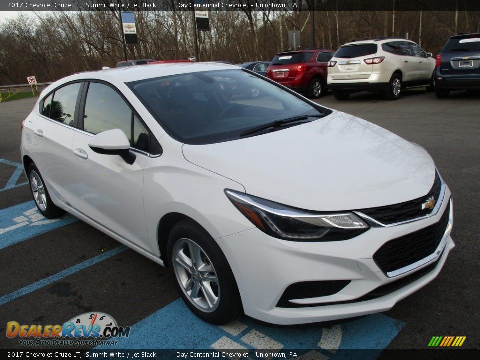 2017 Chevrolet Cruze LT Summit White / Jet Black Photo #8