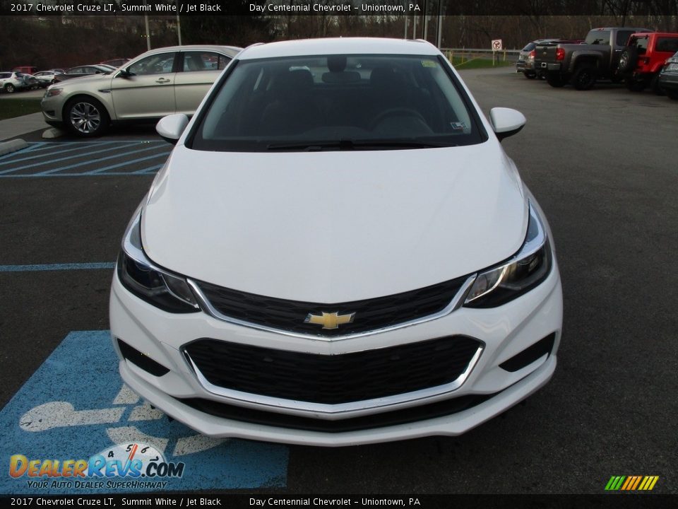 2017 Chevrolet Cruze LT Summit White / Jet Black Photo #9