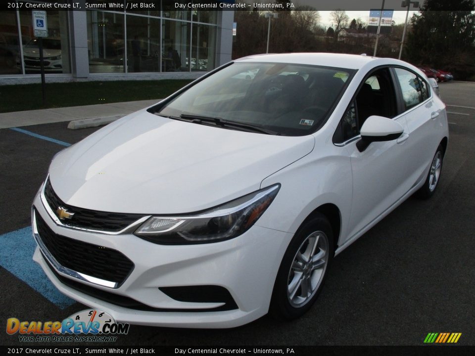 2017 Chevrolet Cruze LT Summit White / Jet Black Photo #10