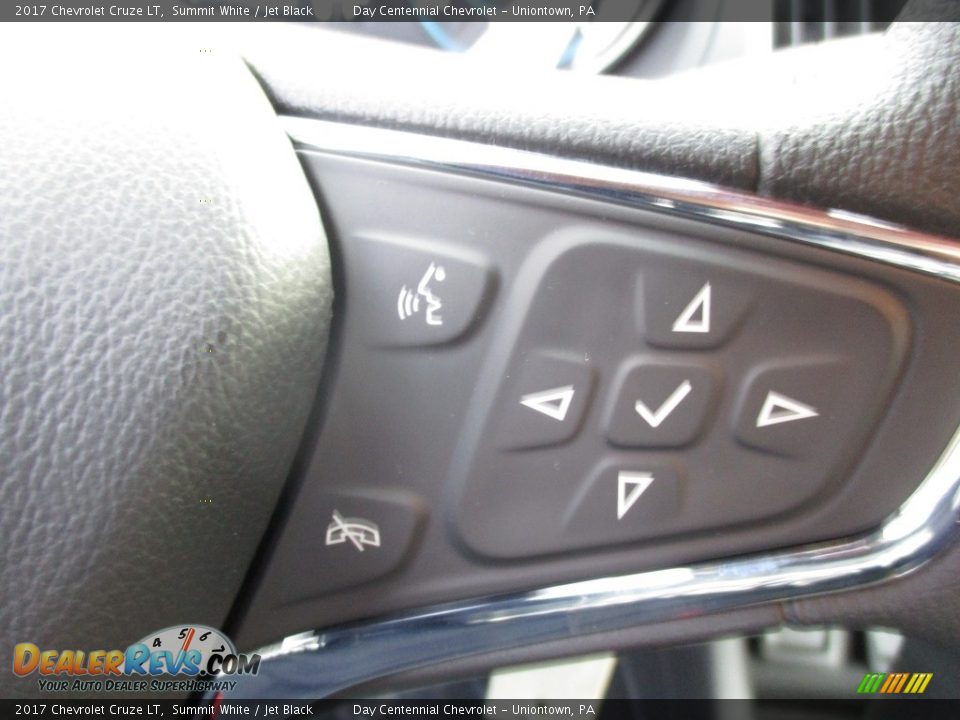 2017 Chevrolet Cruze LT Summit White / Jet Black Photo #18