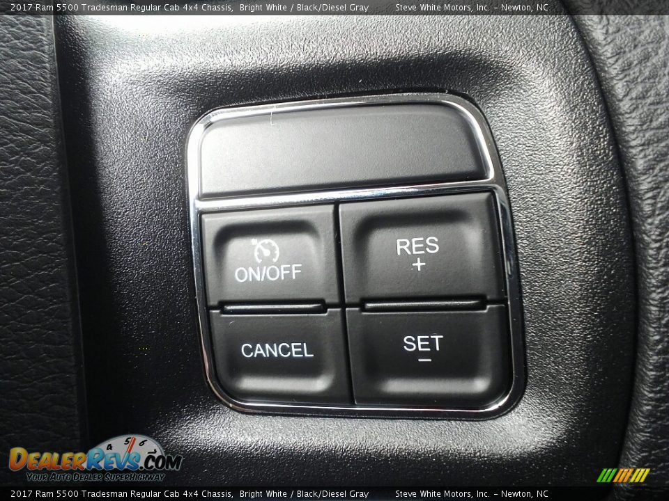 Controls of 2017 Ram 5500 Tradesman Regular Cab 4x4 Chassis Photo #11