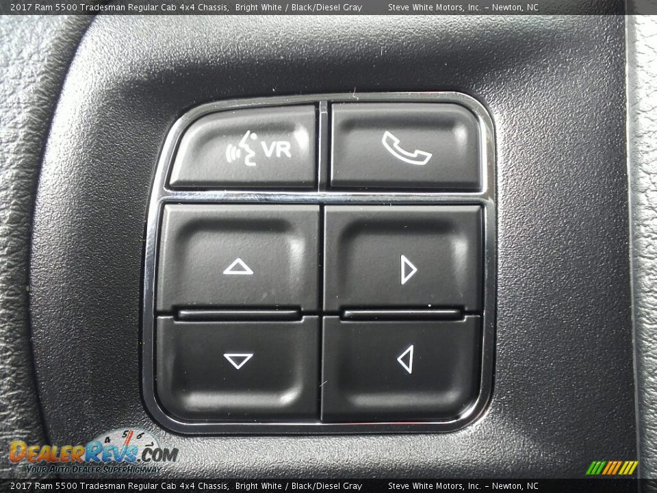 Controls of 2017 Ram 5500 Tradesman Regular Cab 4x4 Chassis Photo #12