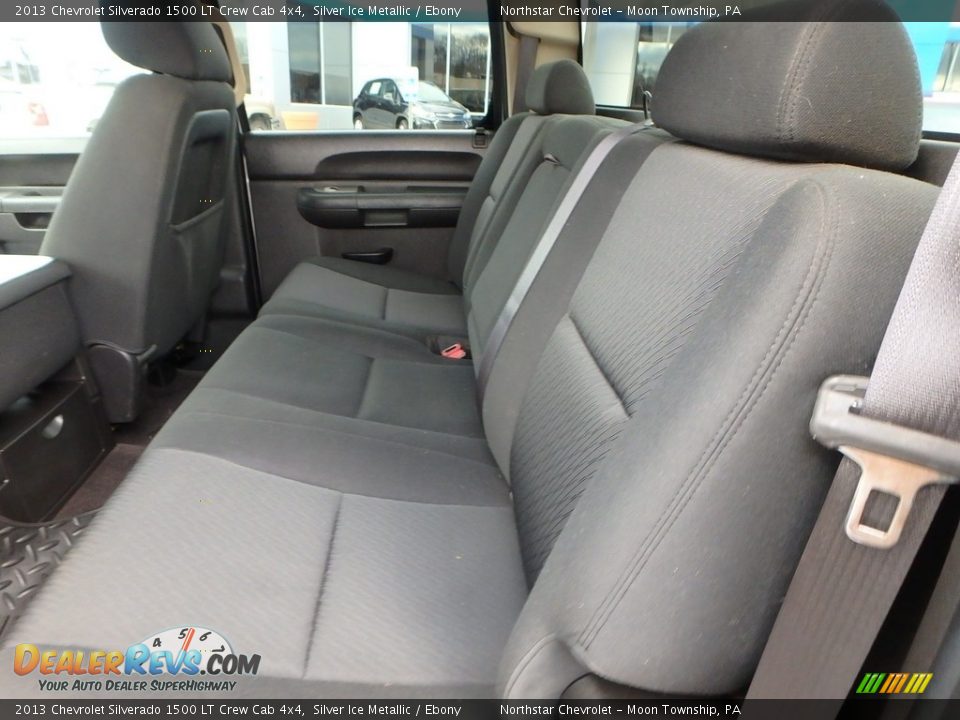 2013 Chevrolet Silverado 1500 LT Crew Cab 4x4 Silver Ice Metallic / Ebony Photo #20