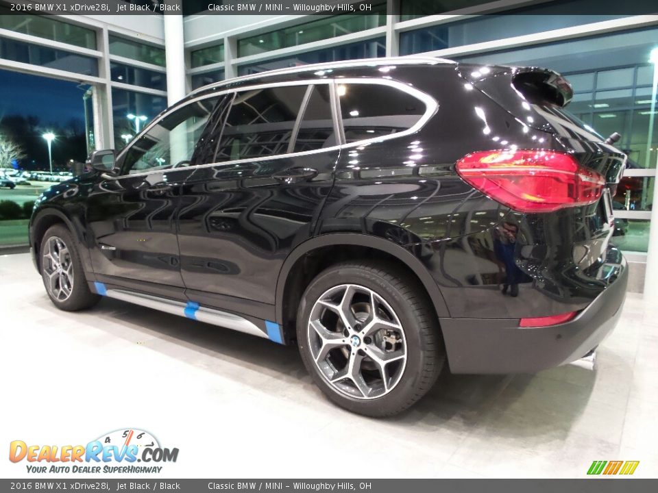 2016 BMW X1 xDrive28i Jet Black / Black Photo #2