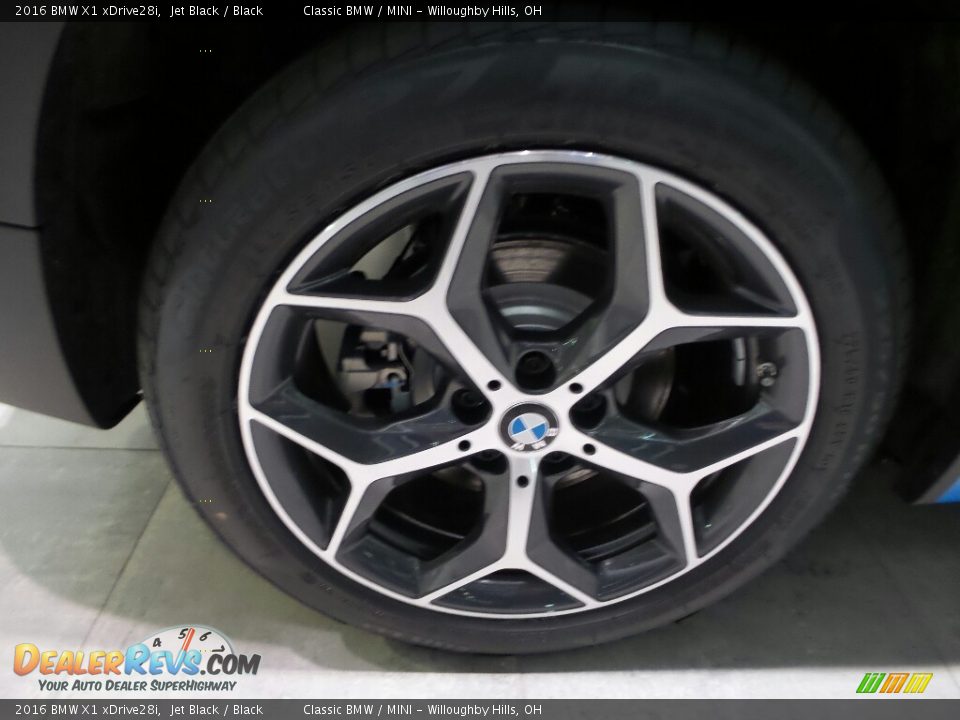 2016 BMW X1 xDrive28i Jet Black / Black Photo #4