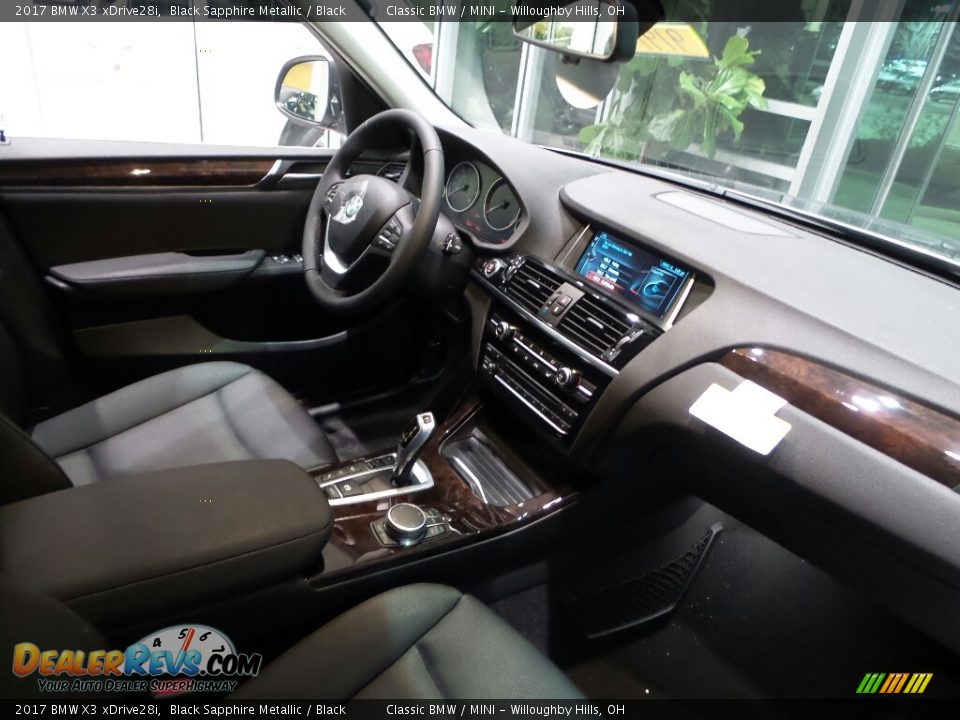 2017 BMW X3 xDrive28i Black Sapphire Metallic / Black Photo #5