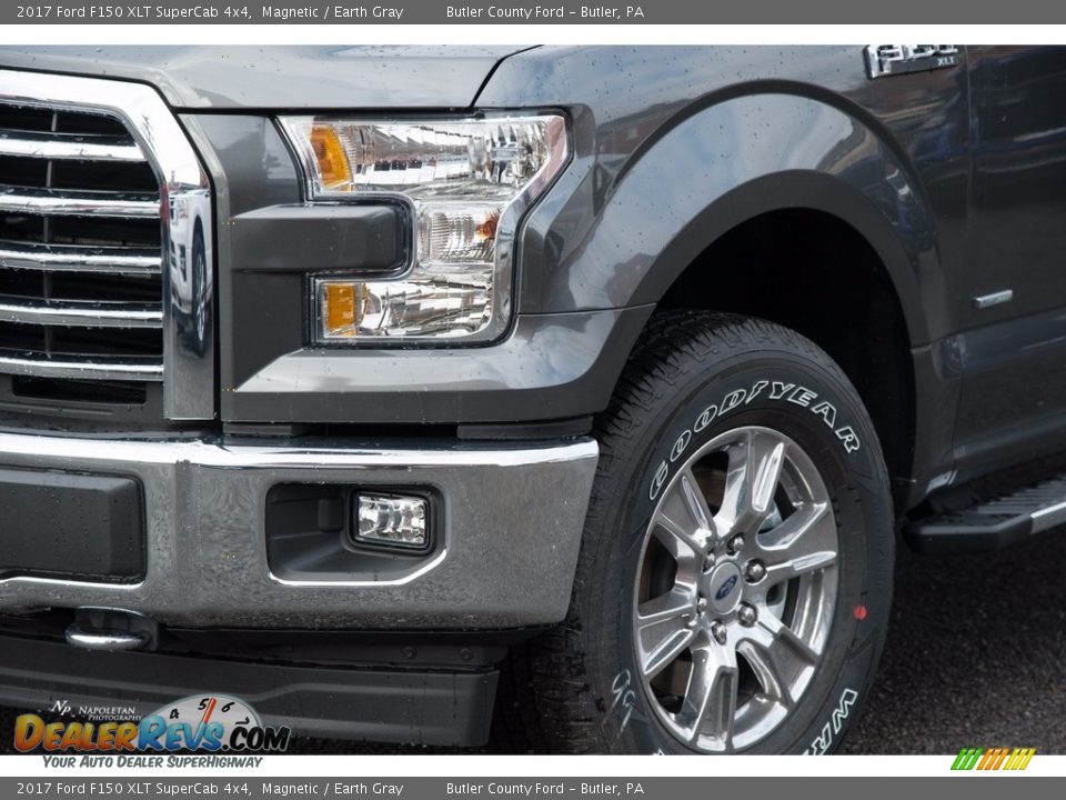 2017 Ford F150 XLT SuperCab 4x4 Magnetic / Earth Gray Photo #2