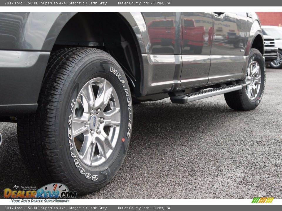 2017 Ford F150 XLT SuperCab 4x4 Magnetic / Earth Gray Photo #6