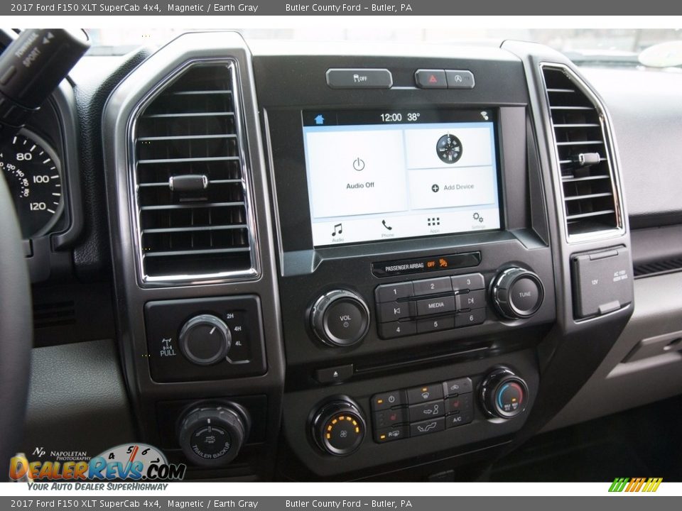 2017 Ford F150 XLT SuperCab 4x4 Magnetic / Earth Gray Photo #13