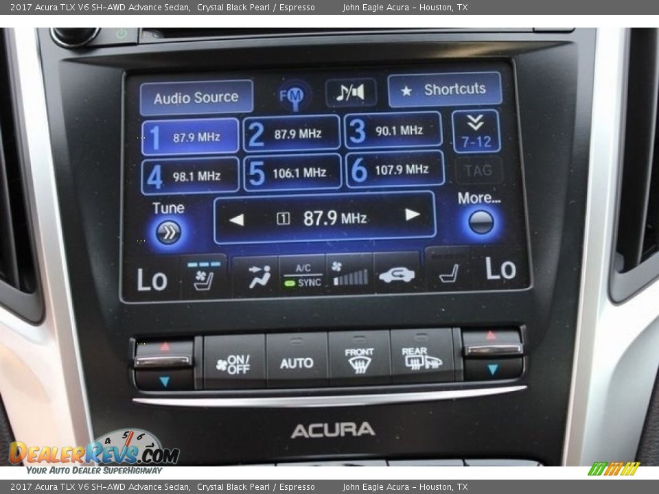 Audio System of 2017 Acura TLX V6 SH-AWD Advance Sedan Photo #33