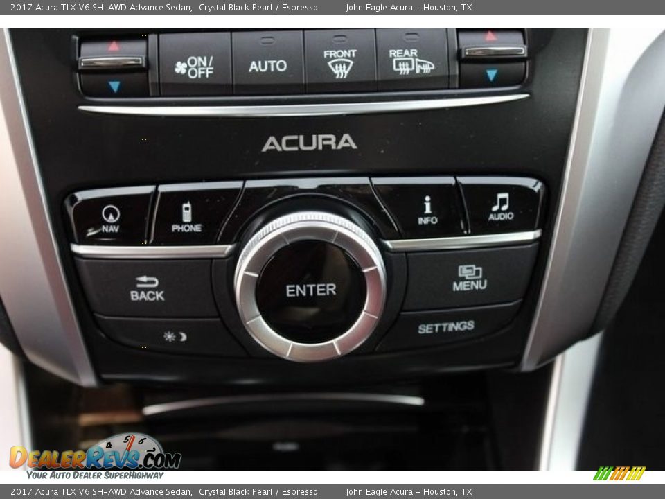 Controls of 2017 Acura TLX V6 SH-AWD Advance Sedan Photo #34