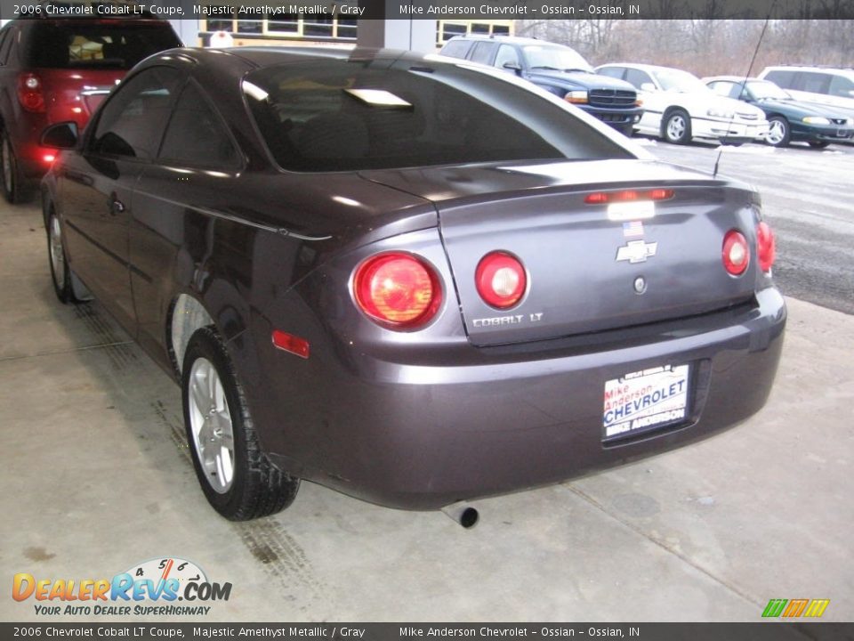2006 Chevrolet Cobalt LT Coupe Majestic Amethyst Metallic / Gray Photo #3