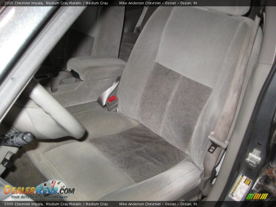 2005 Chevrolet Impala Medium Gray Metallic / Medium Gray Photo #7