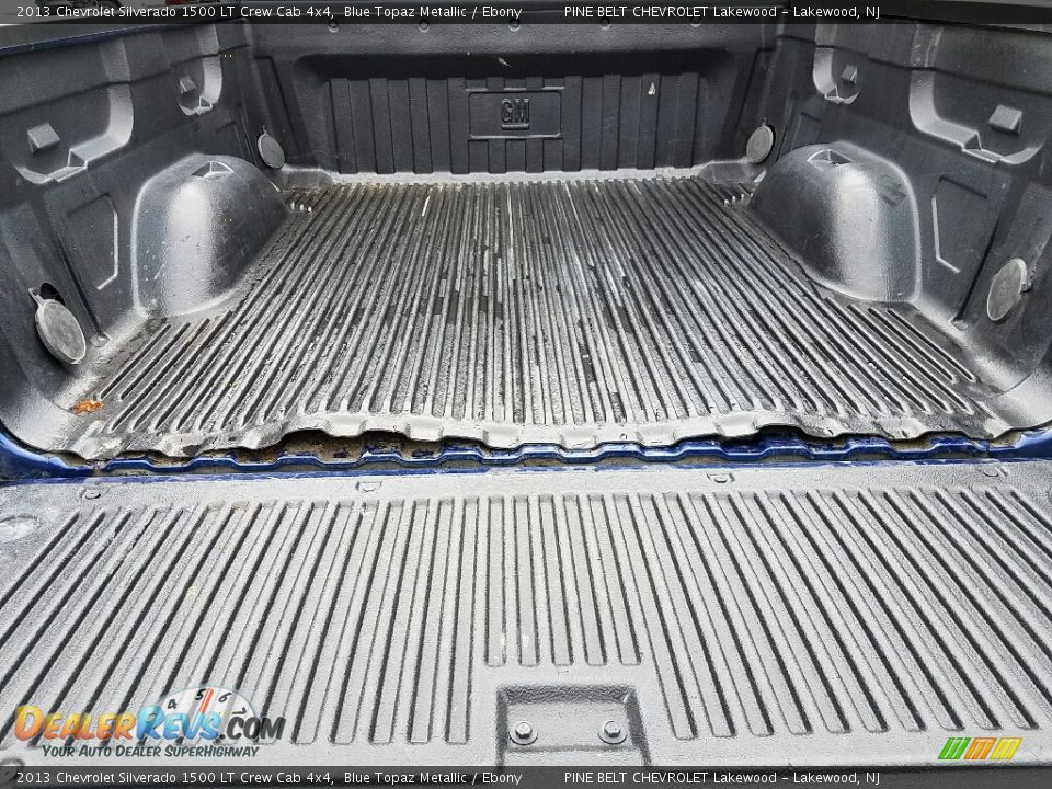 2013 Chevrolet Silverado 1500 LT Crew Cab 4x4 Blue Topaz Metallic / Ebony Photo #9